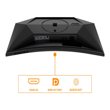 AOC CQ27G4X | 27 " | VA | QHD | 16:9 | 180 Hz | 1 ms | 2560 x 1440 pixels | 300 cd/m² | HDMI ports 