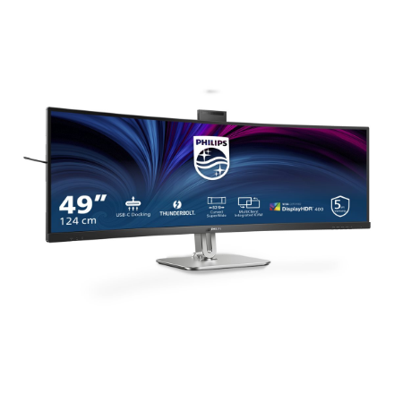 Philips 49B2U6903CH/00 | 49 " | VA | Dual QHD | 32:9 | 100 Hz | 4 ms | 5120 x 1440 pixels | 450 cd/m