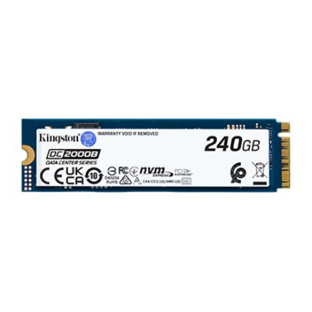Kingston SSD | DC2000B | 240 GB | SSD form factor M.2 2280 | Solid-state drive interface PCIe NVMe G