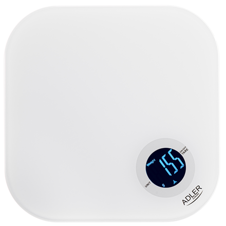 Adler Kitchen scale | AD 3180 | Graduation 1 g | Display type LCD | White