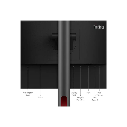 Lenovo T24d-30 | 24 " | IPS | WUXGA | 16:10 | 100 Hz | 4 ms | 1920 x 1200 pixels | 300 cd/m² | HDMI 