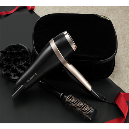 Remington Salon Smooth Hair Dryer Gift Set | D6940GP | 2100 W | Number of temperature settings 3 | I