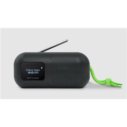 Muse Speaker With FM Radio | M-750 FBT | 10 W | Waterproof | Bluetooth | Black | Portable | Wireless