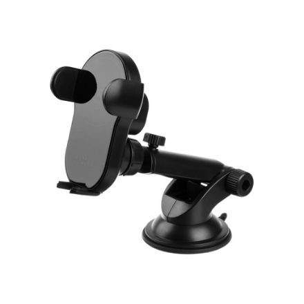 Fixed Automatic car phone holder | Matic XL | Holder | For phones with a width of 6-8 cm | Black