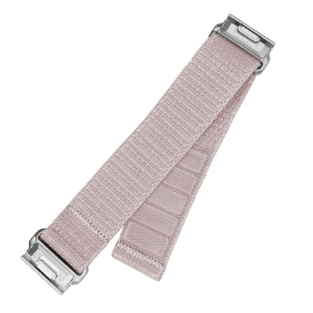 Fixed | Sporty Strap for Garmin QuickFit 22mm | 160-210 mm | Rose gold | Nylon