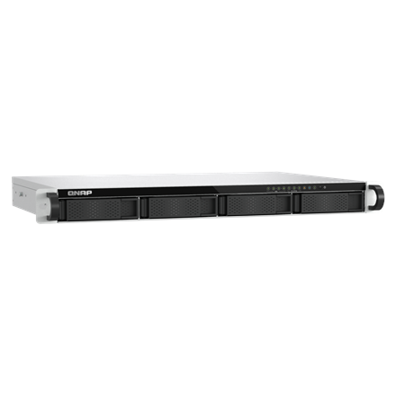 QNAP 1U Short-depth Rackmount NAS | TS-h765eU-8G | Intel Atom | x7405C | 8 GB | SODIMM DDR5