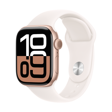 Apple Watch Series 10 | Smart watch | GPS (satellite) | Always-On Retina display | 42mm | Waterproof