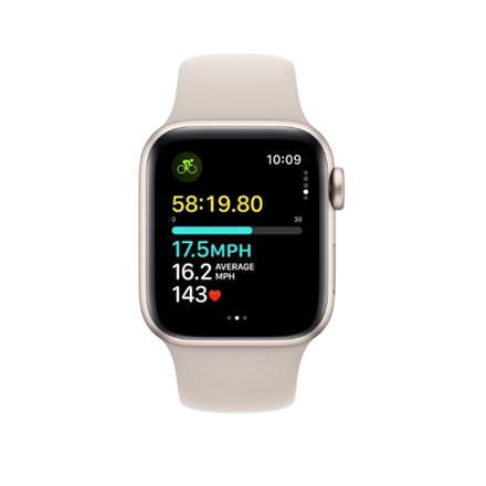 Apple Watch SE | Smart watch | GPS (satellite) | Retina display | 40mm | Starlight
