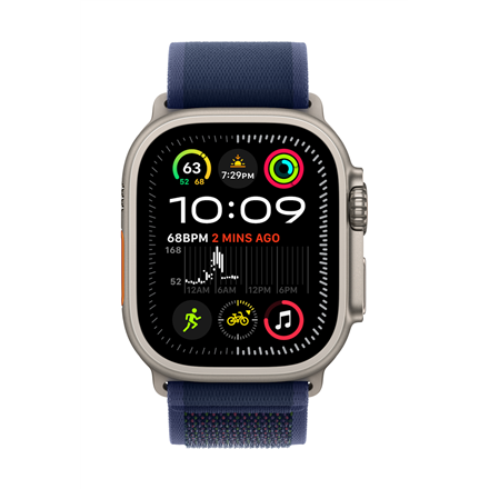 Apple Watch Ultra 2 | Smart watch | GPS (satellite) | Always-On Retina display | 49mm | Waterproof
