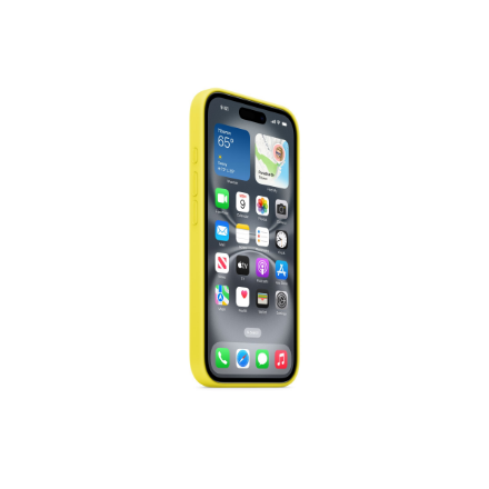 Apple Case with MagSafe | Apple | iPhone 16 | Silicone | Star Fruit