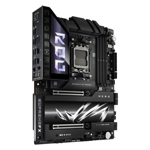 Asus ROG CROSSHAIR X870E HERO | Processor family AMD | Processor socket AM5 | DDR5 | Supported hard 