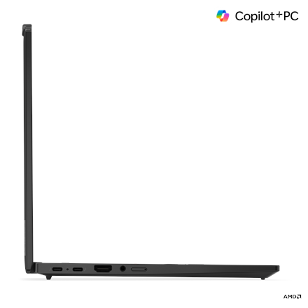 Lenovo ThinkPad T14s | Black | 14 " | IPS | WUXGA | 1920 x 1200 pixels | Anti-glare | AMD Ryzen AI 7