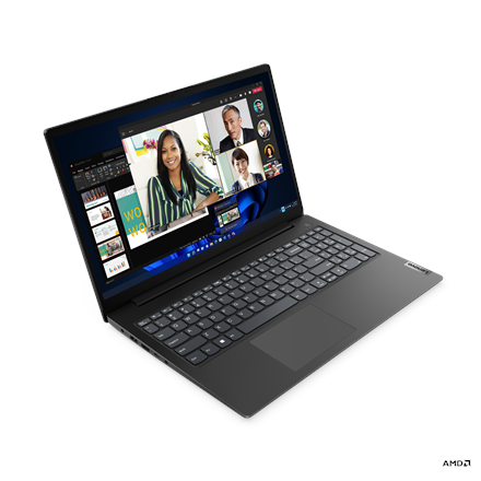 Lenovo Essential V15 G4 AMN | Black | 15.6 " | TN | FHD | 1920 x 1080 pixels | Anti-glare | AMD Ryze
