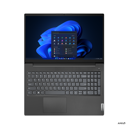 Lenovo Essential V15 G4 AMN | Black | 15.6 " | TN | FHD | 1920 x 1080 pixels | Anti-glare | AMD Ryze