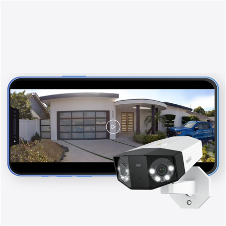 Reolink | Dual-Lens PoE Security Camera with 180° Panoramic View | Duo Series P750 | Bullet | 16 MP