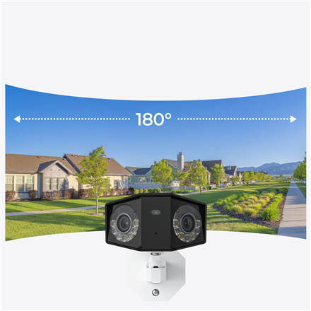 Reolink | Dual-Lens PoE Security Camera with 180° Panoramic View | Duo Series P750 | Bullet | 16 MP