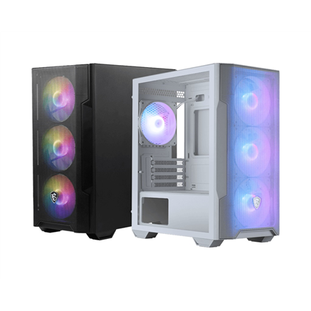 MSI PC Case | MAG FORGE M100R | Side window | White | Micro ATX Tower | Power supply included No | A