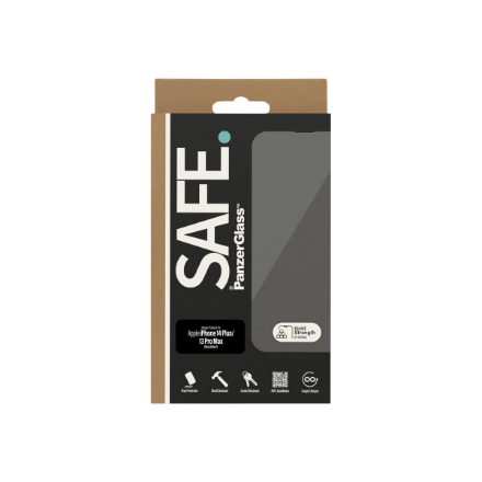 SAFE by PanzerGlass Screen Protector Apple iPhone 14 Plus | 13 Pro Max | Ultra-Wide Fit | PanzerGlas