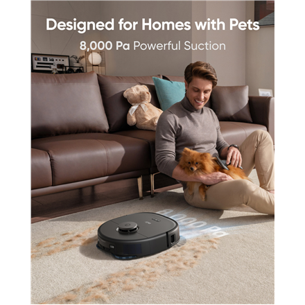 Anker Eufy | Robot Vacuum Cleaner | X10 Pro Omni | Wet&Dry | Operating time (max) 180 min | 5200 mAh