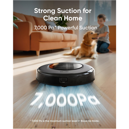 Anker Eufy | Robot Vacuum Cleaner with All-in-One Station | Omni C20 | Wet&Dry | 7000 Pa | Gray