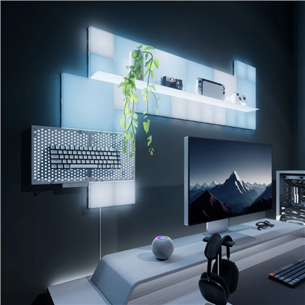 Nanoleaf Blocks Small Squares Add-On Kit (4 Panels)|16M+ colours