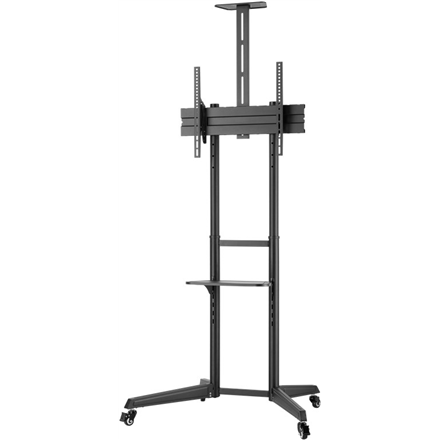 Goobay Floor stand | 59508 TV Presentation Stand Pro (Size L) | Adjustable Height