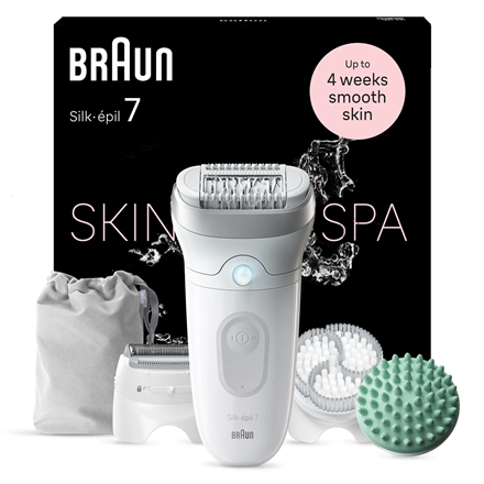 Braun | Epilator | Silk-épil SE7-081 | Operating time (max) 40 min | Number of power levels 1 | Wet 