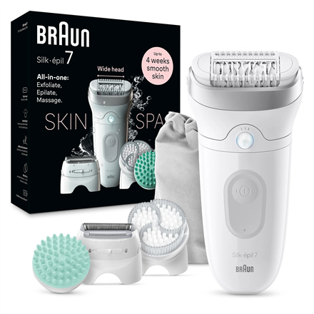 Braun | Epilator | Silk-épil SE7-081 | Operating time (max) 40 min | Number of power levels 1 | Wet 