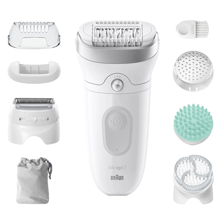 Braun | Epilator | Silk-épil SE7-081 | Operating time (max) 40 min | Number of power levels 1 | Wet 