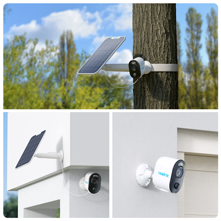 Reolink | Wireless Solar & Battery Powered Security Camera with Smart Detection | Argus Series B310 