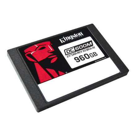Kingston DC600M | 960 GB | SSD form factor 2.5" | Solid-state drive interface SATA Rev. 3.0 | Read s