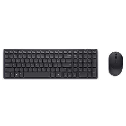 Dell | Silent Keyboard and Mouse | KM555 | Keyboard and Mouse Set | Wireless | US International (QWE