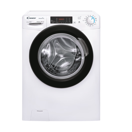 Candy Washing Machine with Dryer | CSHW4645TWB3/1-S | Energy efficiency class C/E | Front loading | 