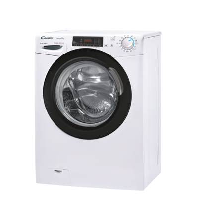 Candy Washing Machine with Dryer | CSHW4645TWB3/1-S | Energy efficiency class C/E | Front loading | 