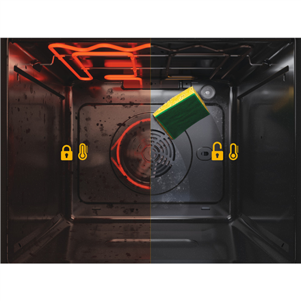 Whirlpool Oven | AKZ9S 8270 FB | 73 L | Electric | Hydrolytic/Pyrolysis | Electronic | Steam functio