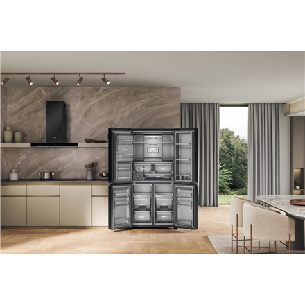 Whirlpool Refrigerator | WQ9I FO2BX EF | Energy efficiency class E | Free standing | Side by side | 