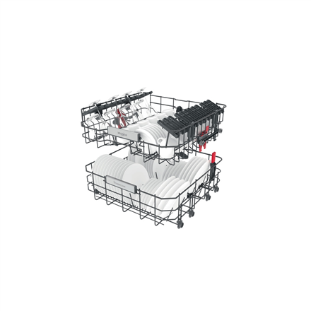 Whirlpool Dishwasher | W0I D741A S | Built-in | Width 59.8 cm | Number of place settings 14 | Number