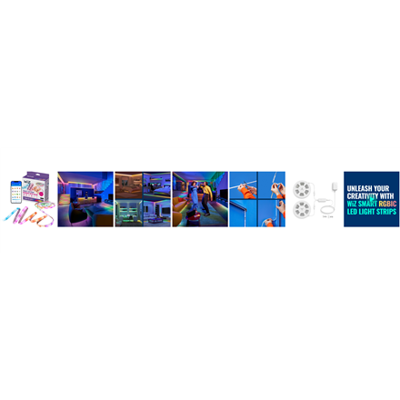 WiZ Smart WiFi RGBIC LED strip