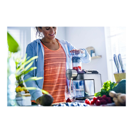Philips HR1949/20 | Type Slow Juicer | Grey | 200 W | Extra large fruit input | Number of speeds 1 |