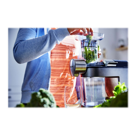 Philips HR1949/20 | Type Slow Juicer | Grey | 200 W | Extra large fruit input | Number of speeds 1 |