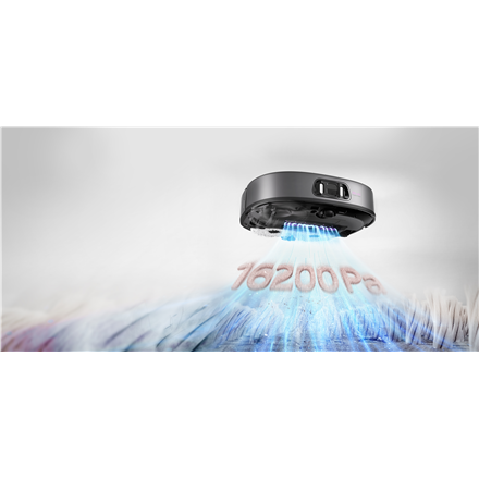 Midea Robot Vacuum Cleaner | V15 | Wet&Dry | 5200 mAh | Dust capacity 3 L | 16200 Pa | Black