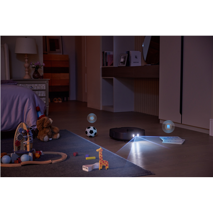 Midea Robot Vacuum Cleaner | V15 | Wet&Dry | 5200 mAh | Dust capacity 3 L | 16200 Pa | Black