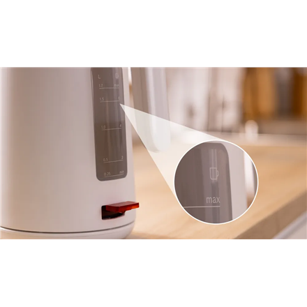 Bosch Kettle | TWK2M161 MyMoment | Electric | 2400 W | 1.7 L | Plastic | 360° rotational base | Whi