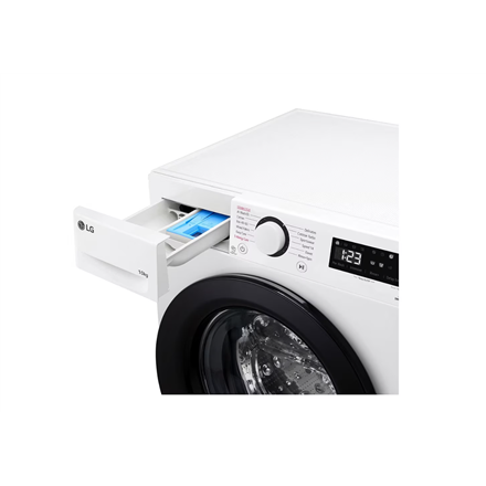 LG Washing Machine | F4WR510SBW | Energy efficiency class A-10% | Front loading | Washing capacity 1