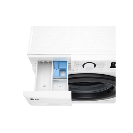LG Washing Machine | F4WR510SBW | Energy efficiency class A-10% | Front loading | Washing capacity 1
