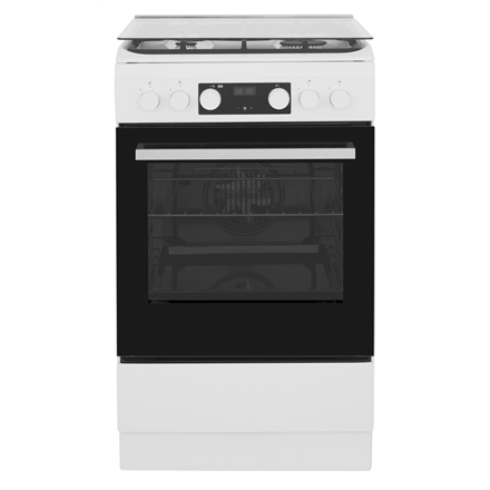 Whirlpool Cooker | WS5G8CHW/E/1 | Hob type Gas | Oven type Electric | White | Width 50 cm | LED | De