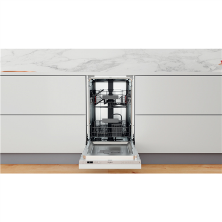 Whirlpool Dishwasher | WSIC 3M27 | Built-in | Width 44.8 cm | Number of place settings 10 | Number o