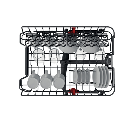 Whirlpool Dishwasher | WSIC 3M27 | Built-in | Width 44.8 cm | Number of place settings 10 | Number o