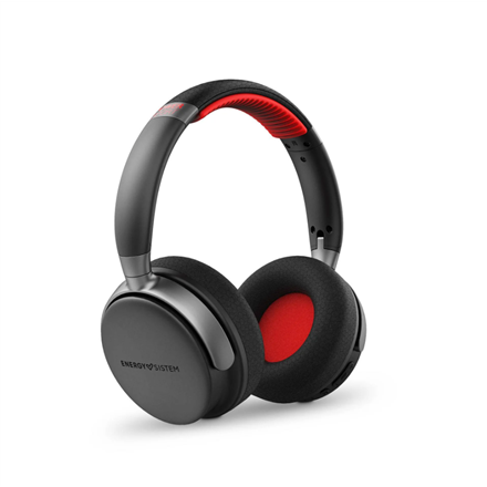 Energy Sistem Headphones | Power Sport | Built-in microphone | Bluetooth | Black/Red