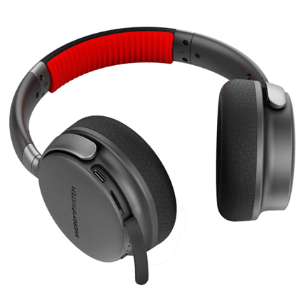 Energy Sistem Headphones | Power Sport | Built-in microphone | Bluetooth | Black/Red